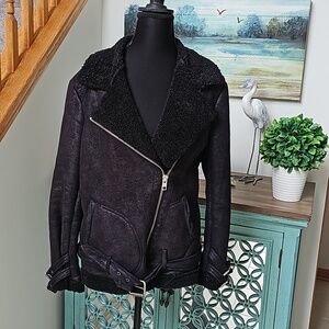 Womens Medium Suede Jacket